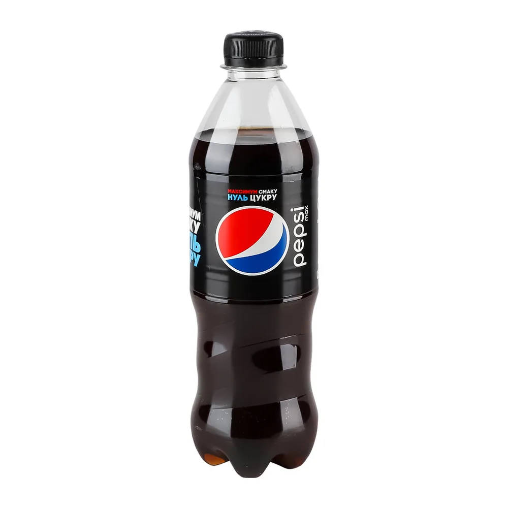 Напій газований Pepsi б/ц Блек 0.5л  арт. 06572 