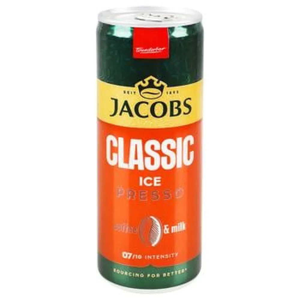 Холодна кава Jacobs IcePresso Classic з/б 0,25л  арт. 09853 