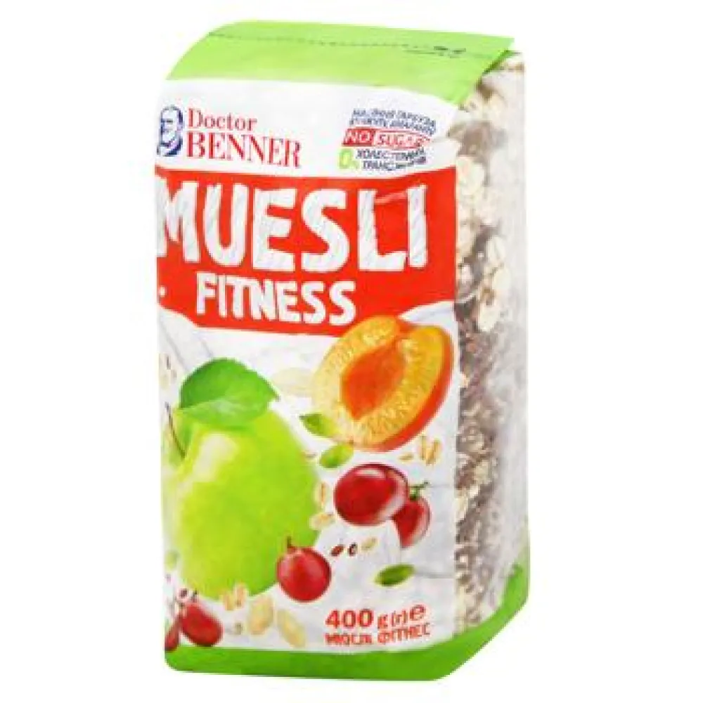 Мюслі Dr.Benner Фітнес 300гр  арт. 06754 