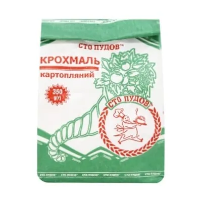 Крохмаль Сто Пудів Картоп. 350гр  арт. 01213