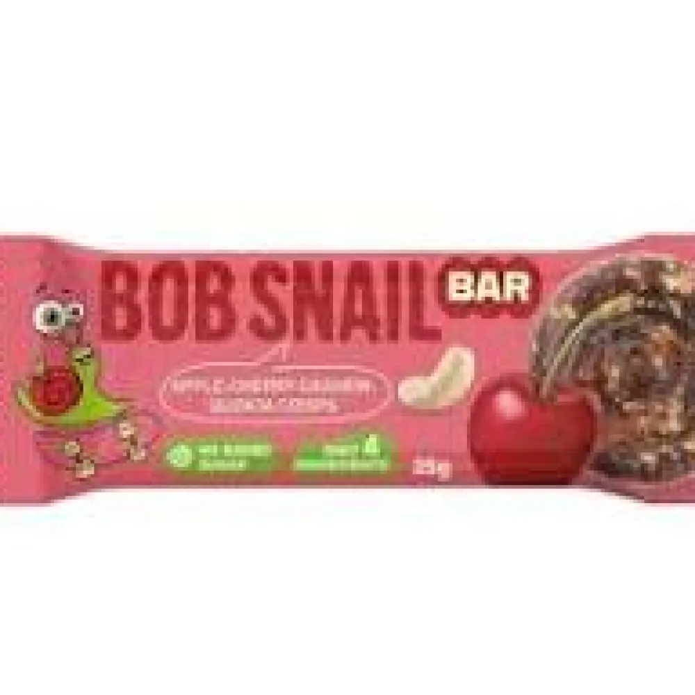 Батончик Bob Snail ябл-виш-кеш-кріспи кіноа 35гр  арт. 10697 