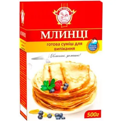 Суміш для млинців Сто Пудів 500гр  арт. 01227