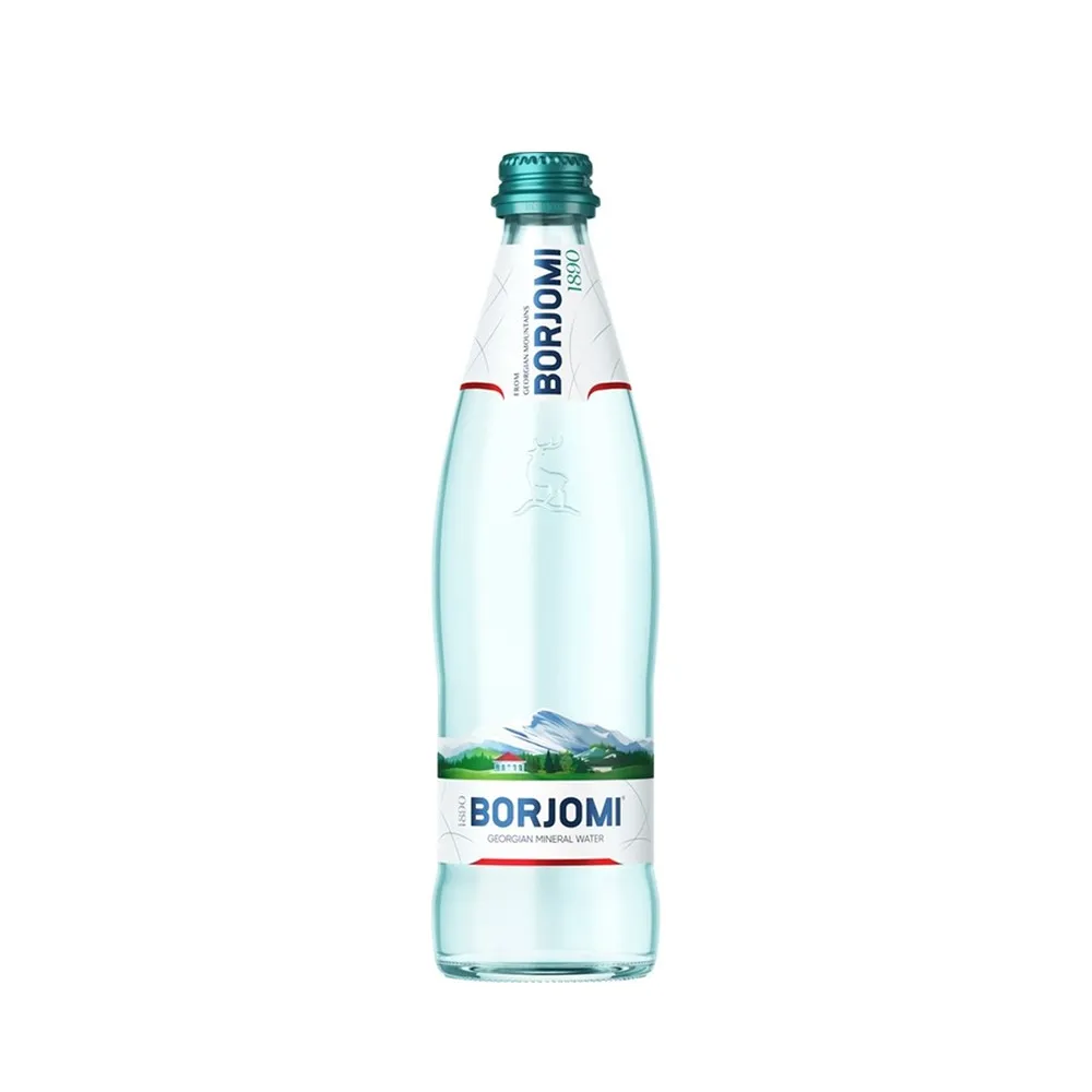 Вода Borjomi газ. Cкло 0,5л  арт. 02752 