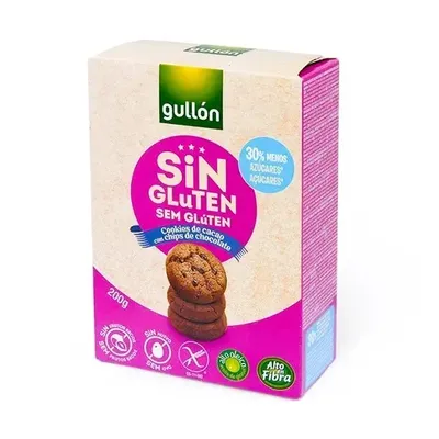 Печиво Gullon Cookies with chocolate chips 200гр  арт. 05406
