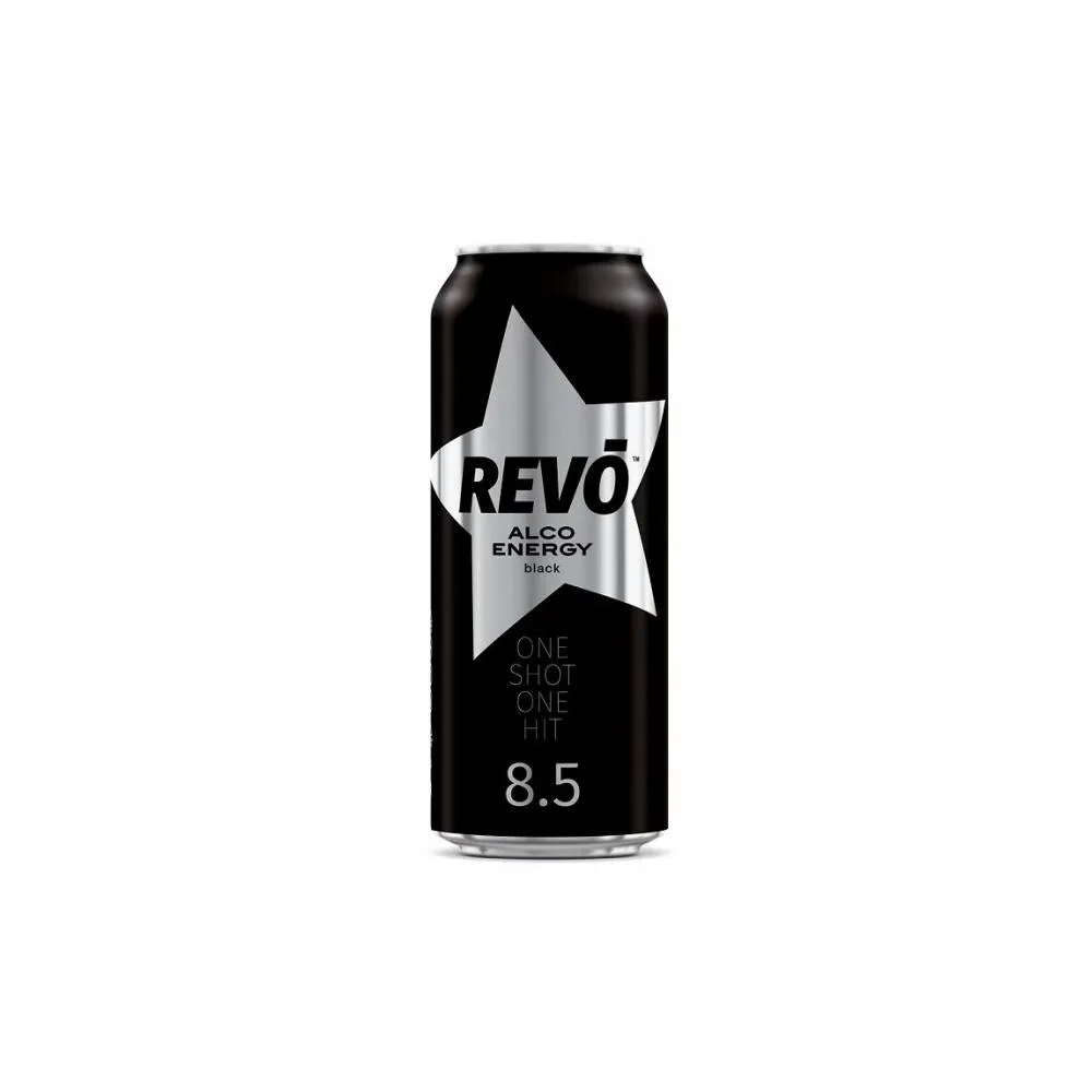 Напій слабоалкогольний Revo Black 0.5л  арт. 05219 