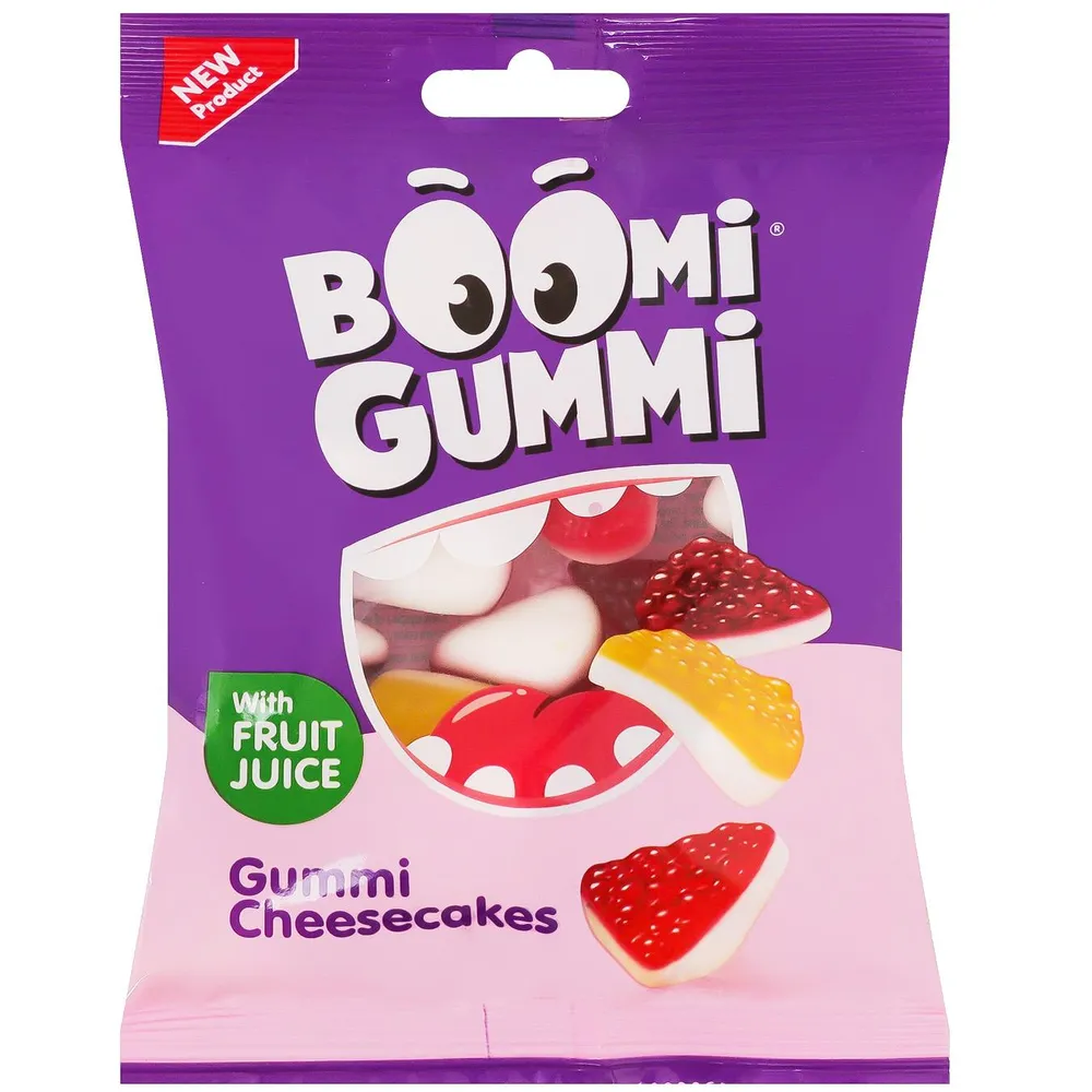 Желейна цукерка Boomi Gummi Cheesecakes 70гр  арт. 08867 