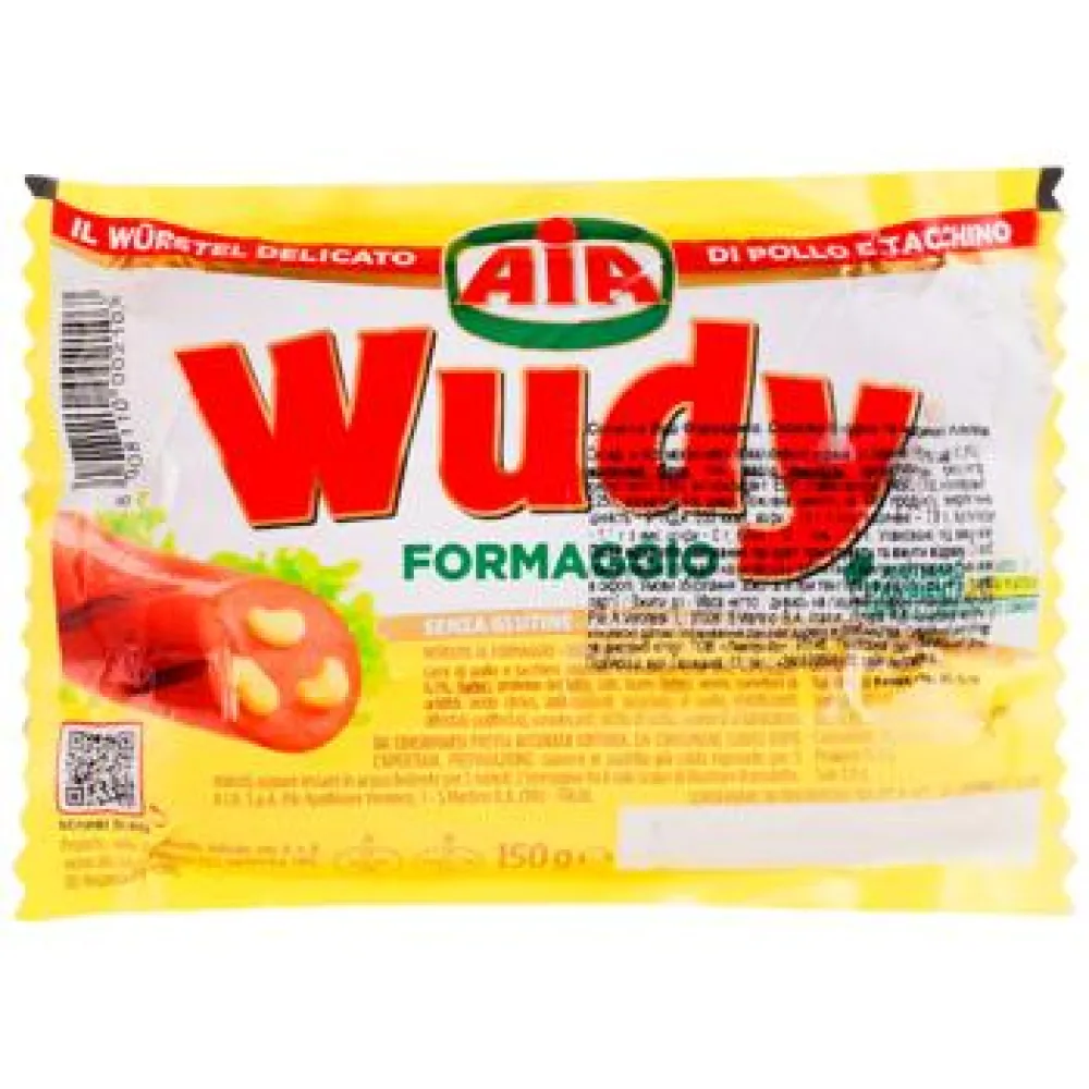 Сосиски Aia Wudy з сиром 150гр  арт. 10048 