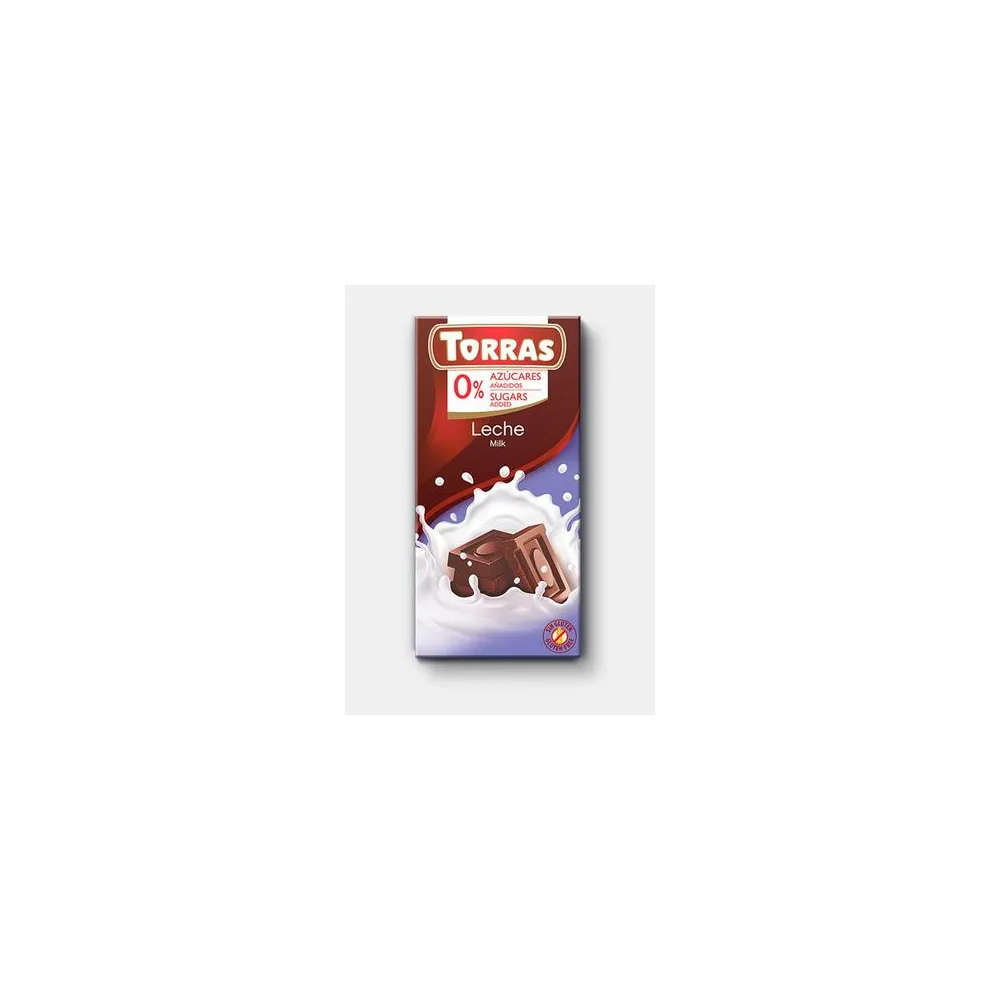 Шоколад Torras Молоч. 75гр  арт. 05789 