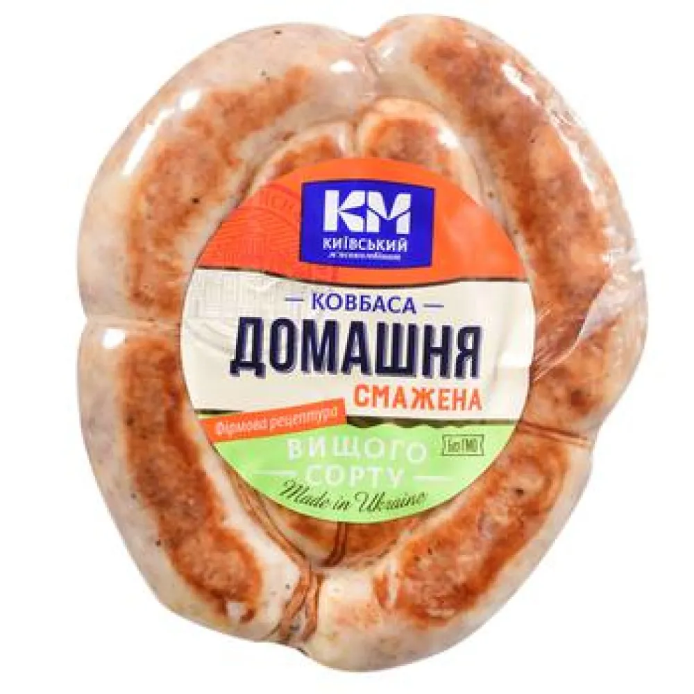 Ковбаса КМК Украина Домашня смажена (ваг) арт. 10691 