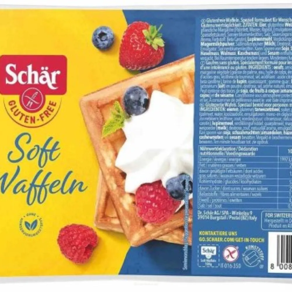 Вафля Schar Soft Waffeln б/гл 100гр  арт. 08583 