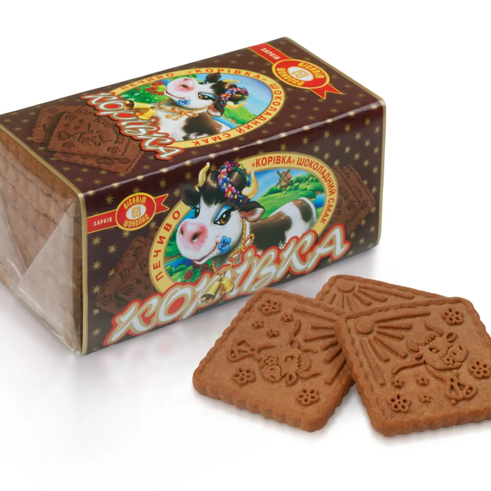 Печиво ХБФ Корівка шок. 180гр  арт. 00095 