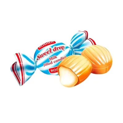 Цукерки Roshen Молочна крапля (ваг) арт. 05962