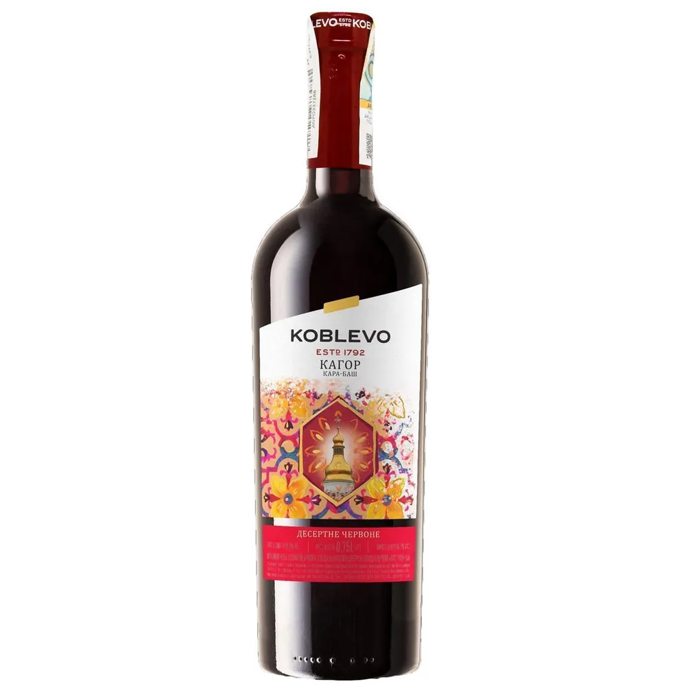 Вино Koblevo Кагор 0,75л  арт. 10743 