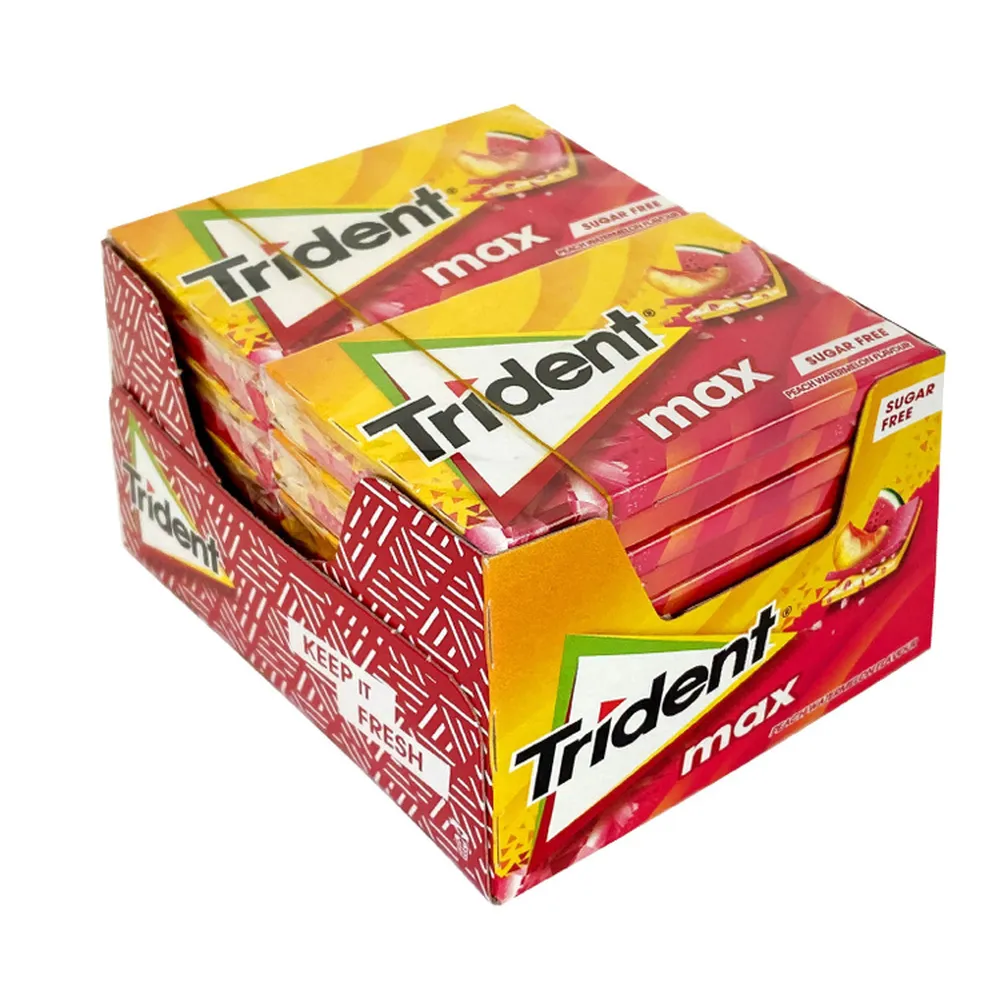 Жуйка Trident Max кавун-персик 14шт  арт. 07440 