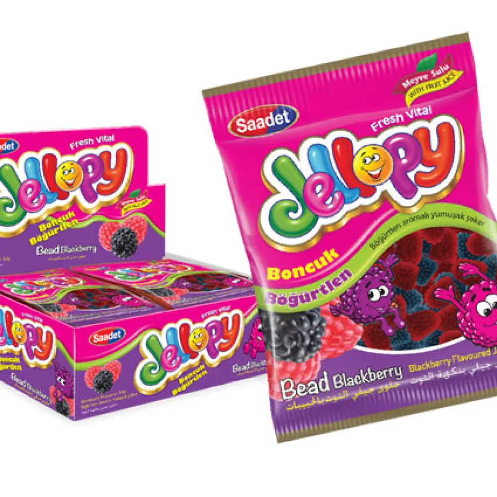 Желейна цукерка Jellopy Ягоди 15гр  арт. 07238 