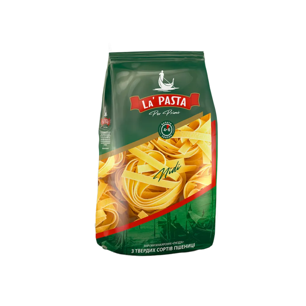 Локшина La Pasta Гнізда тальятелле 400гр  арт. 03366 