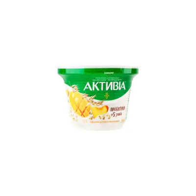 Йогурт Активіа Манго-перс 180гр  арт. 07056