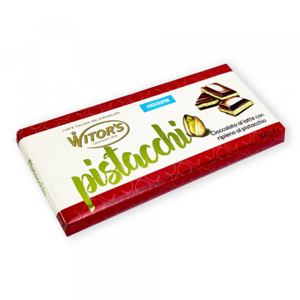 Шоколад Witor's з фіст.без глютену 100гр  арт. 07644 