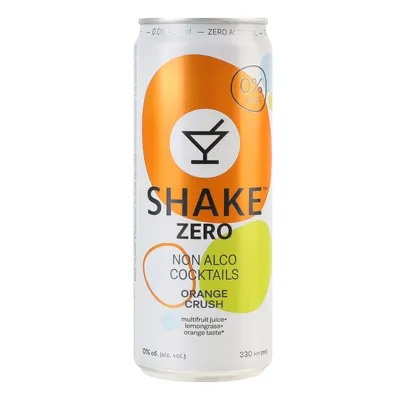 Напій газований Shake 0% Orange Crush Zero 0.33л  арт. 06016