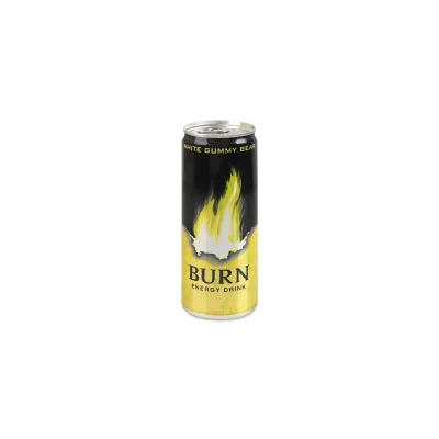 Енергетичний напій Burn Білий желейний ведмедик 250мл  арт. 10935