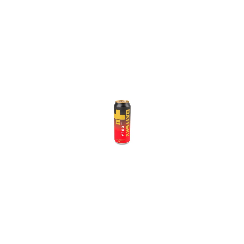 Енергетичний напій Battery Cola з/б 0.5л  арт. 10513 