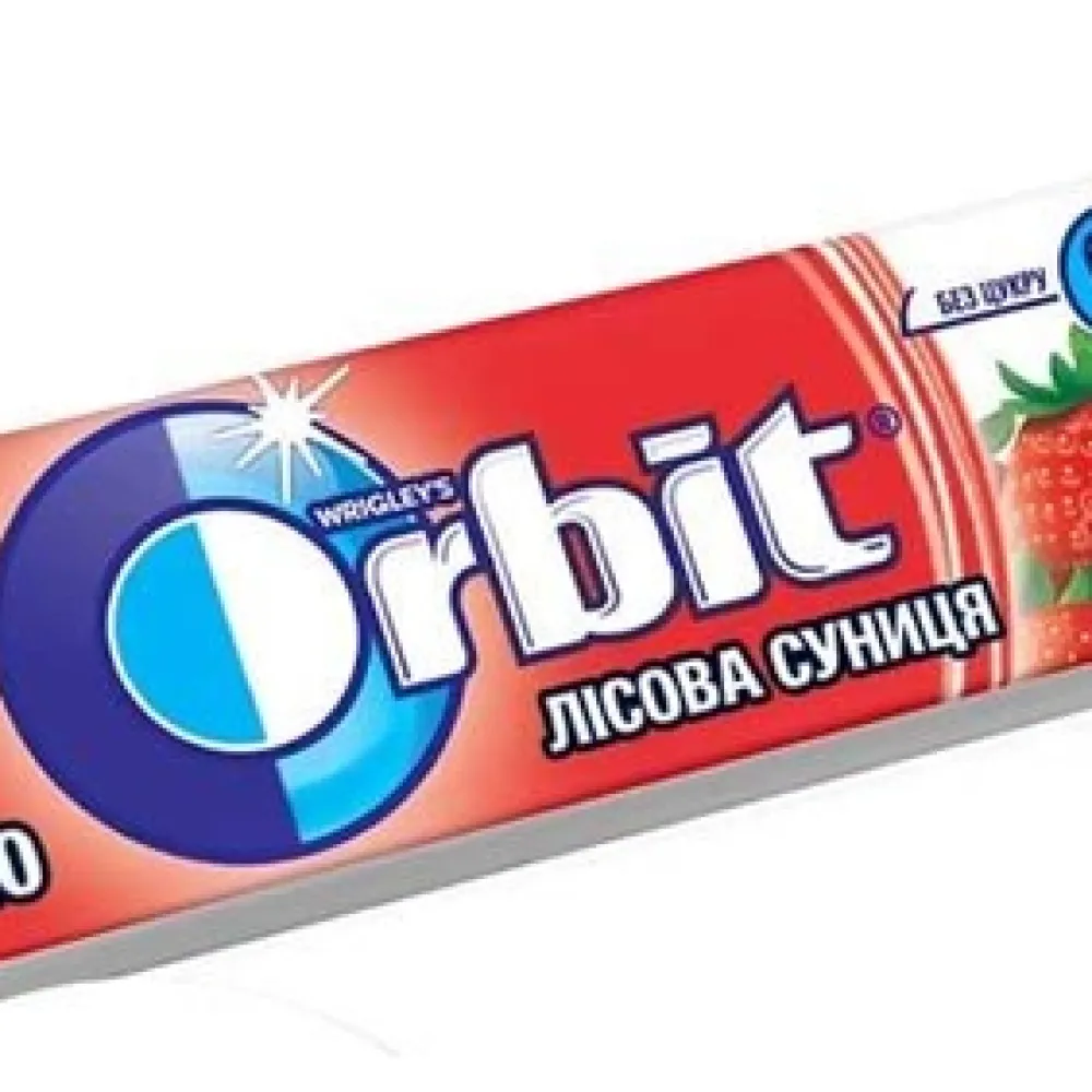 Жуйка Orbit ліс.суниця 14гр  арт. 08367 
