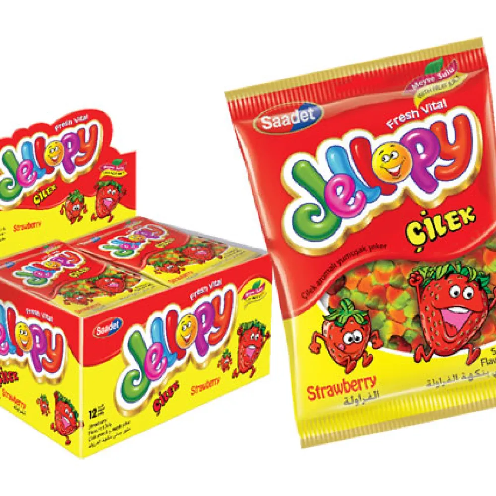 Желейна цукерка Jellopy Полун. 15гр  арт. 07234 