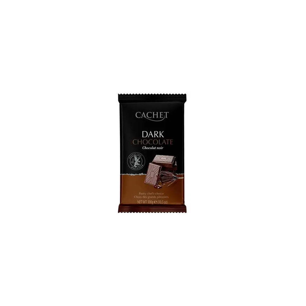Шоколад Cachet Чорн. 54%какао 300гр  арт. 01451 