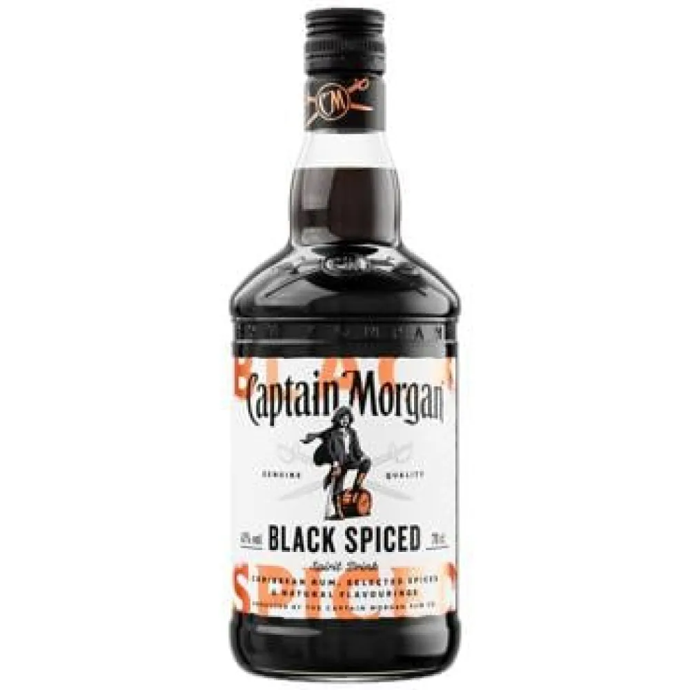 Напій на осн.рому Capitan Morgan Black Spiced 0.7л  арт. 10749 