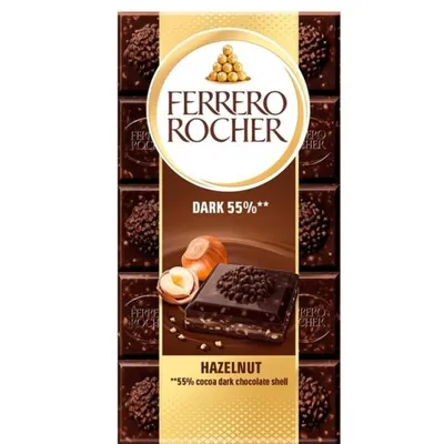 Шоколад Ferrero Rocher Горіх 90гр  арт. 07937