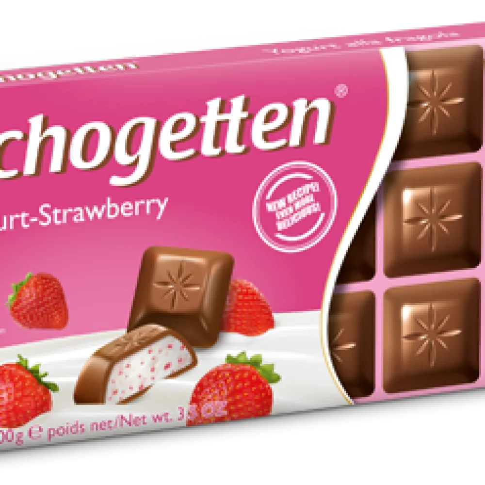 Шоколад Schogetten Йогурт-полуниця 100гр  арт. 08433 