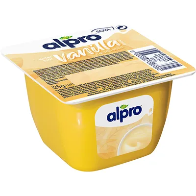 Десерт Alpro Ваніль/Соєвий  стакан 125гр  арт. 05551