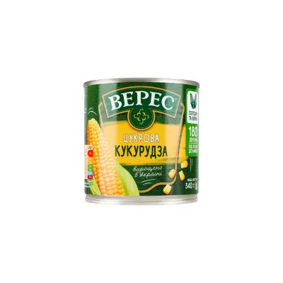 Кукурудза Верес Цукрова 340гр  арт. 03142