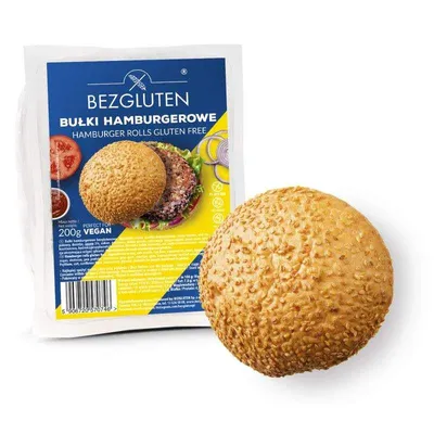 Булочка Bezgluten для гамбургерів 200гр  арт. 09416