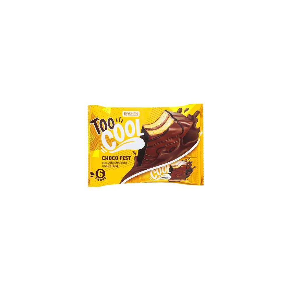 Тістечко Roshen Tool Cool Choco Fest 270гр  арт. 03556 