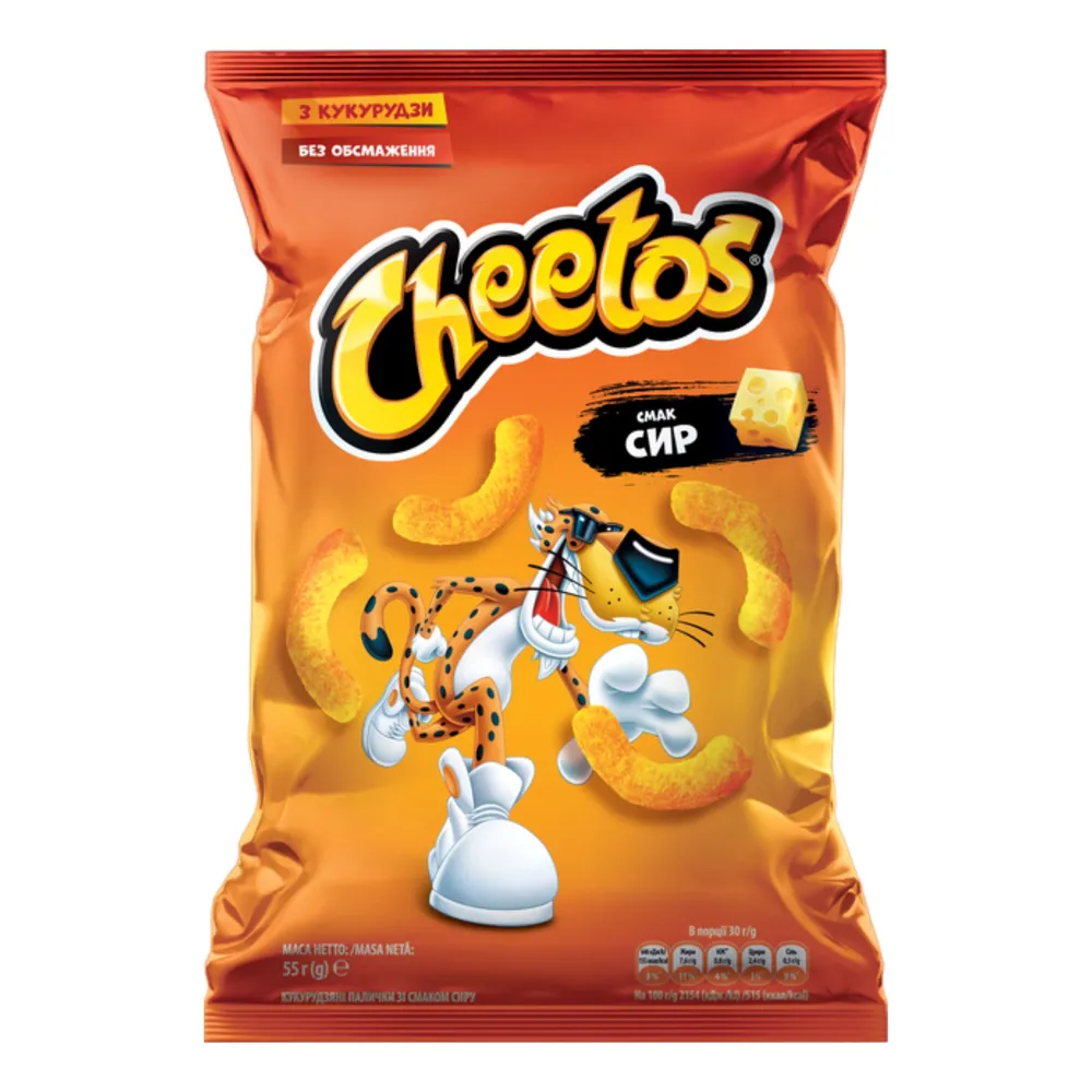 Кукурудзяні палички Cheetos Сир 55гр  арт. 08441 
