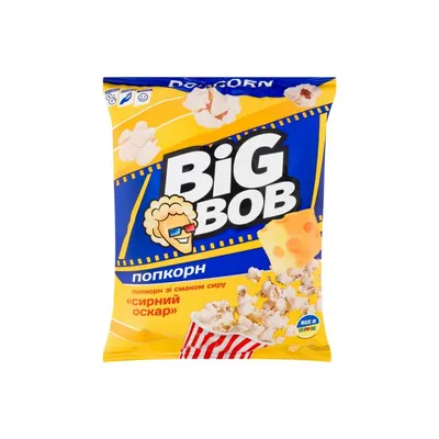 Попкорн Big Bob Сирний Оскар 80гр  арт. 08620