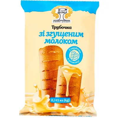 Трубочка Рома згущ.молоко 145гр  арт. 06436
