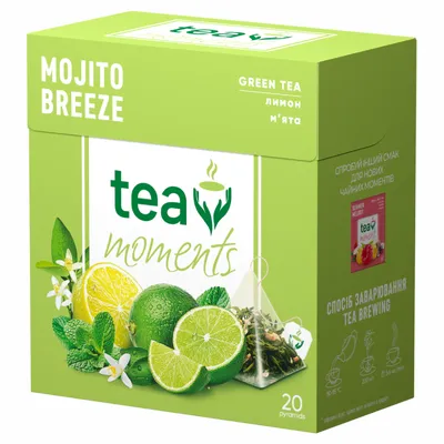 Чай Tea moments лим-мята 20пір  арт. 07704