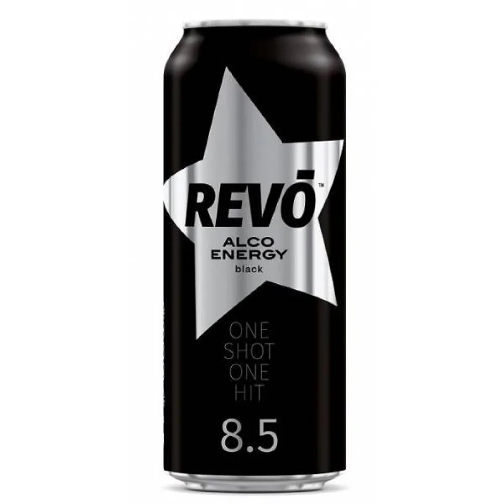 Напій слабоалкогольний Revo Black 0.5л  арт. 05219 