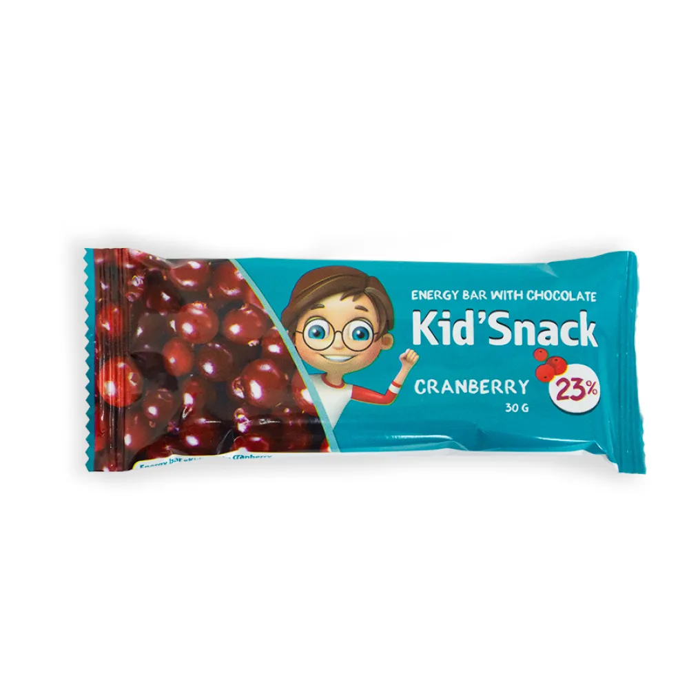 Батончик KidSnack Енерг. журав. 30г 30гр  арт. 06862 