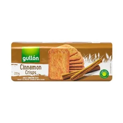 Печиво Gullon Crisp з корицею 235гр  арт. 09308