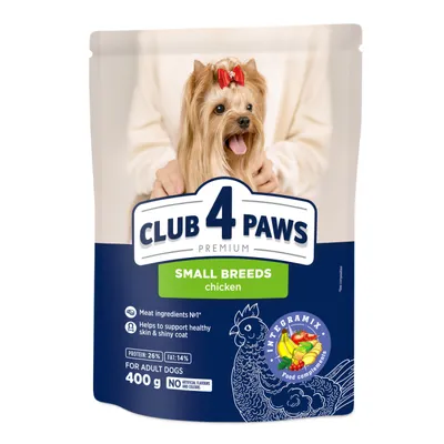 Сухий корм для собак Club 4 Paws Курка 400гр  арт. 07246