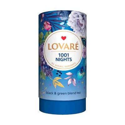 Чай Lovare 1001 Night (тубус) 80гр  арт. 10813