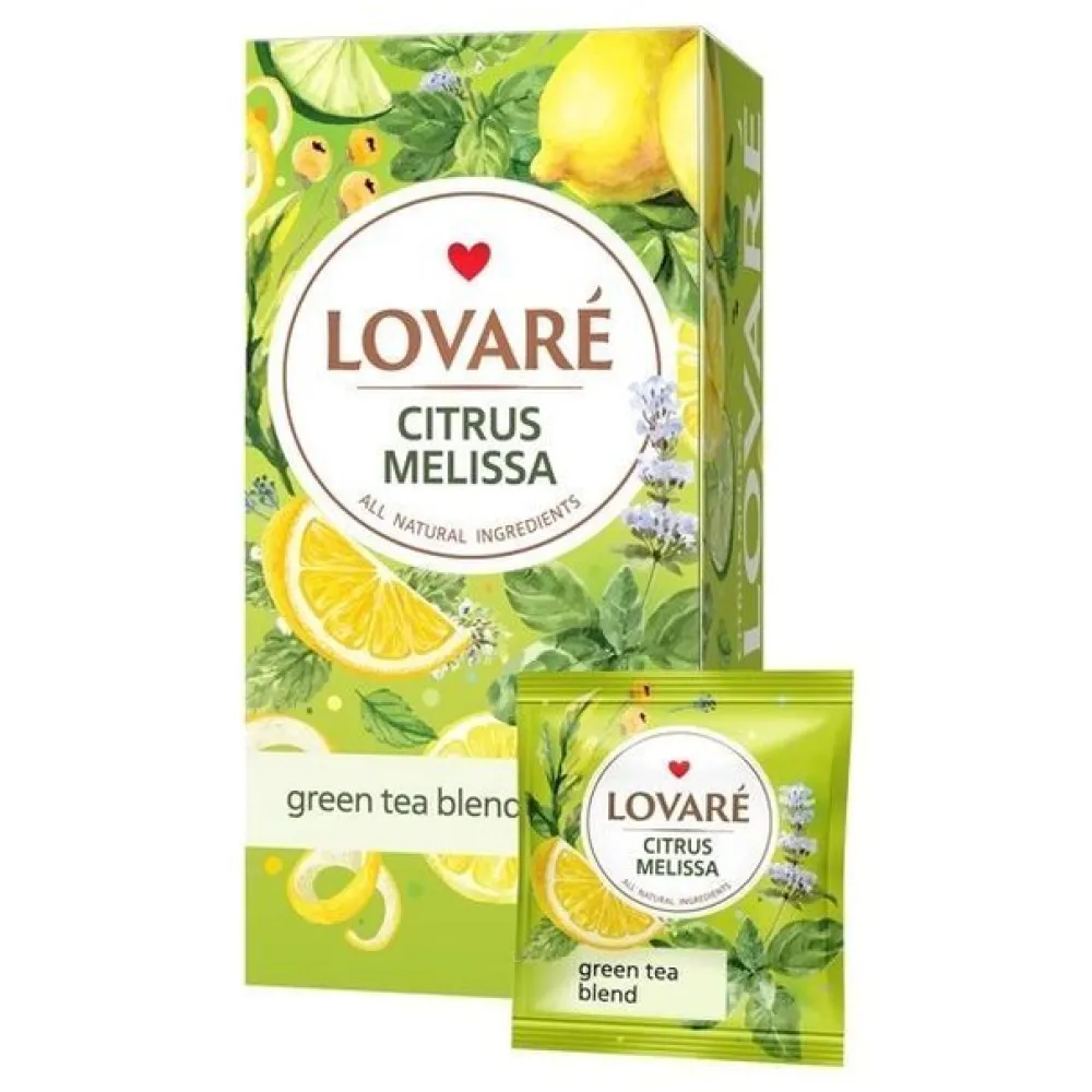 Чай Lovare Citrus Melissa 24пак  арт. 08911 