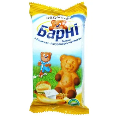 Бісквіт Барні Банан 30гр  арт. 08895