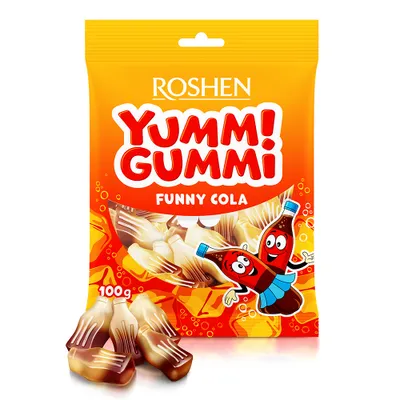 Желейна цукерка Yummi Gummi Кола 70гр  арт. 03501