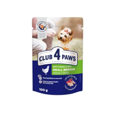 Рідкий корм для собак Club 4 Paws Курка 100гр  арт. 07250