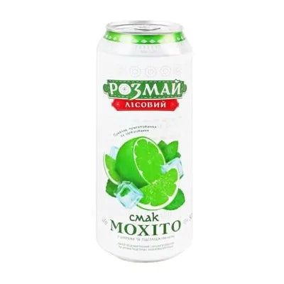 Напій газований Розмай Мохіто з/б 0,5л  арт. 09857