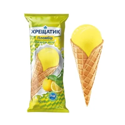 Морозиво Хрещатик Юзу у ваф.стак. 90гр  арт. 09185